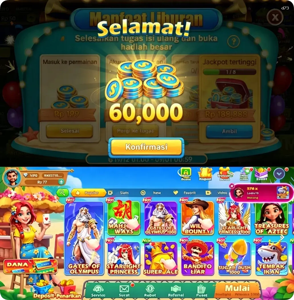 d73 Masuk - d73 Resmi